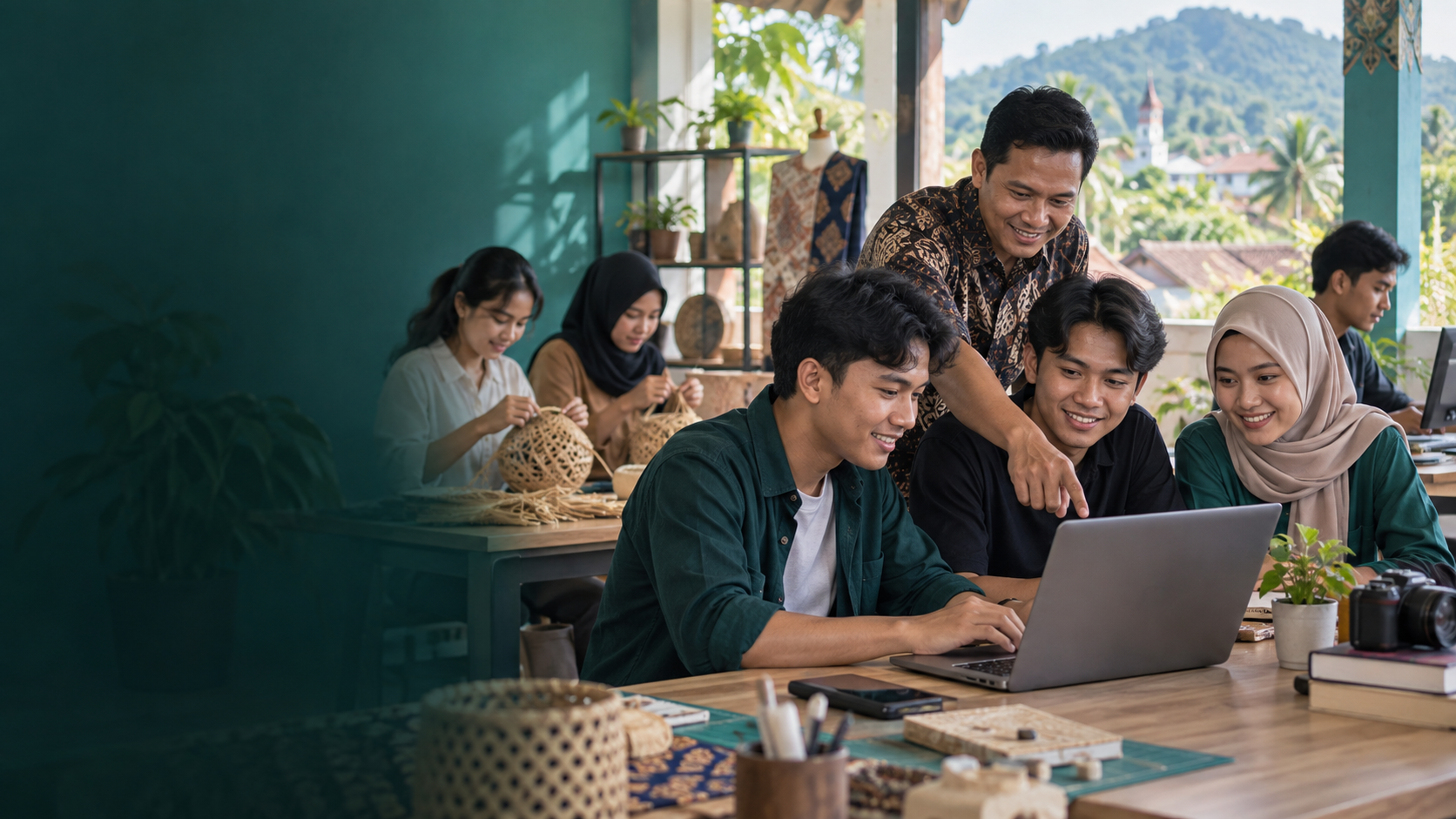 Pelatihan keterampilan untuk warga