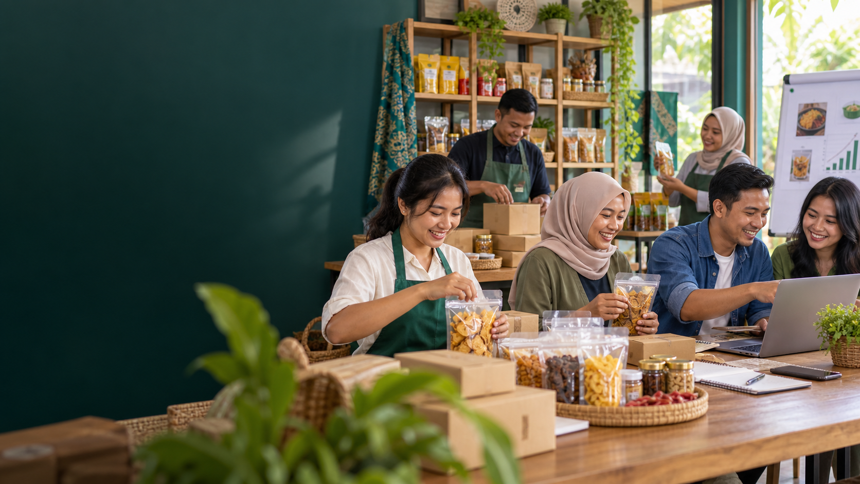 Kegiatan pengembangan UMKM warga